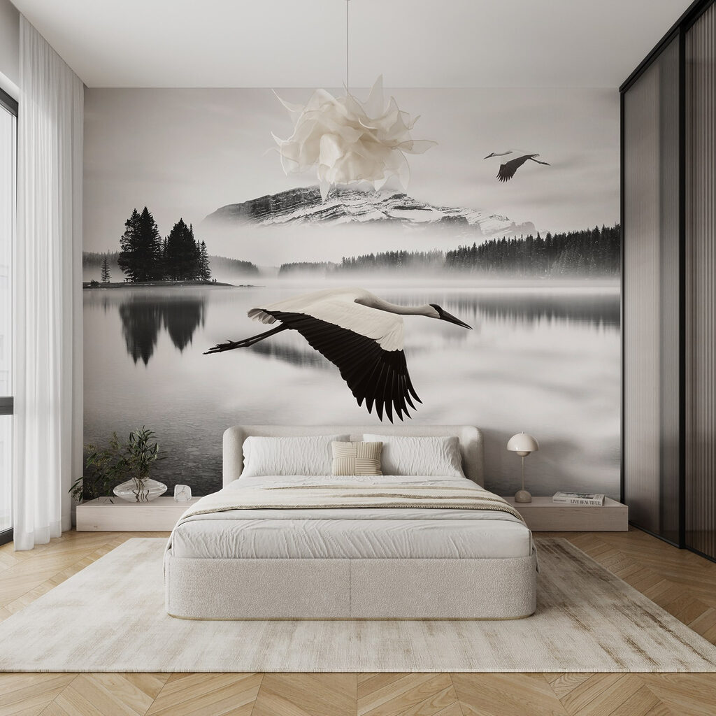 Aves sobre água — interior 4