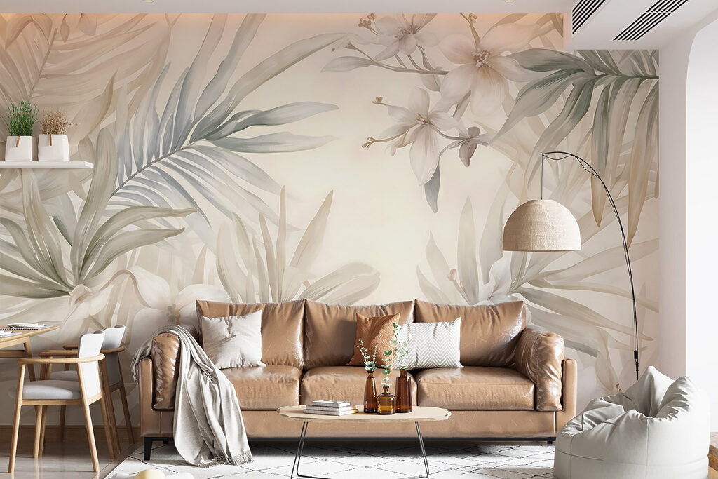 Flores tropicais delicadas — interior 3