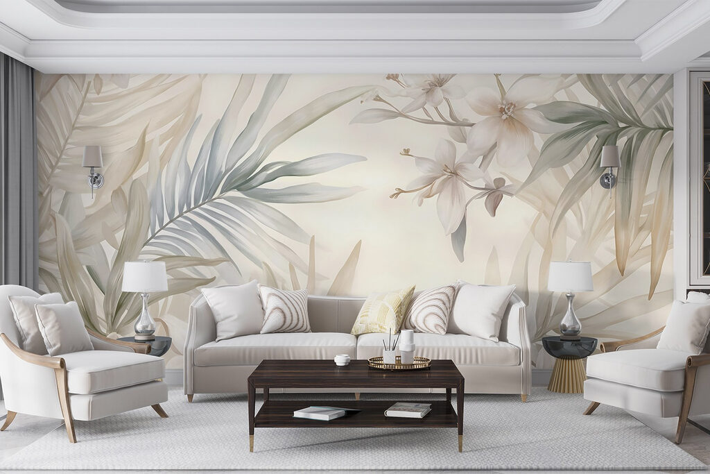 Flores tropicais delicadas — interior 5