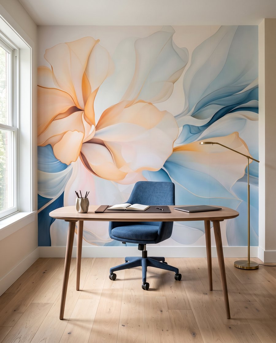 Flor de pétalas translúcidas — interior 6