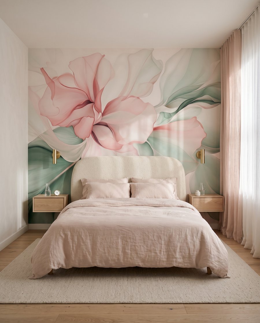 Flor de pétalas translúcidas — interior 2