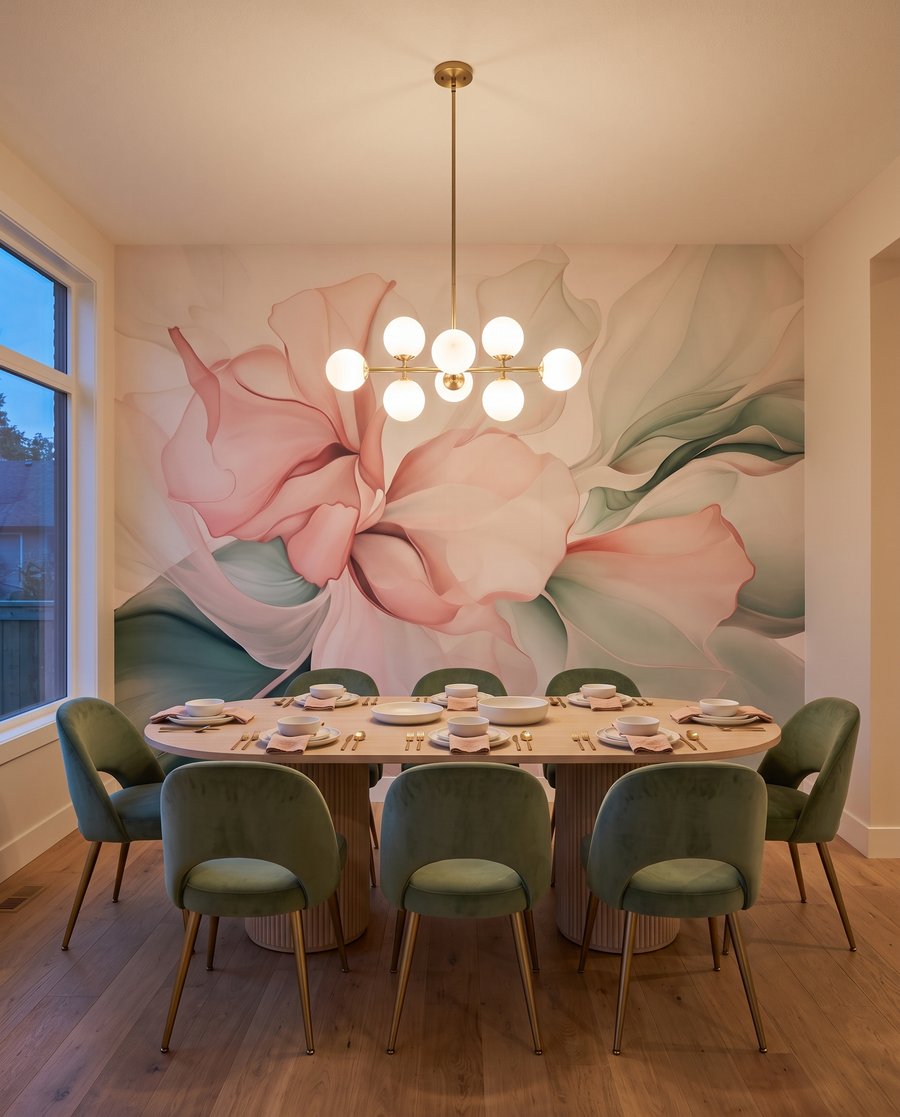 Flor de pétalas translúcidas — interior 4