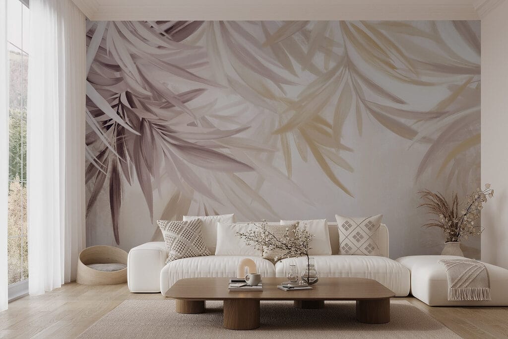 Folhas de palmeira pendentes — interior 5