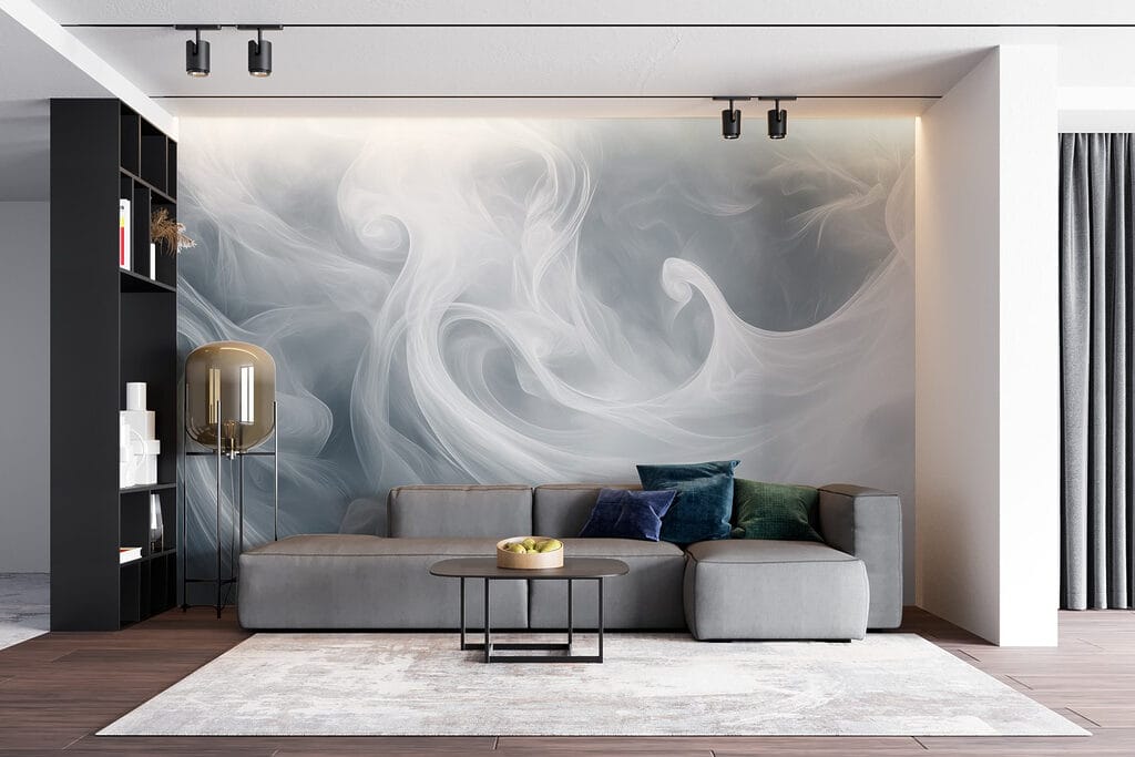 Ondas brancas de fumo — interior 5