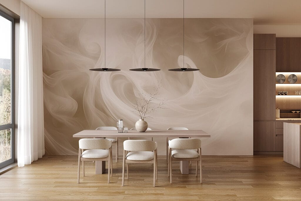 Ondas brancas de fumo — interior 5
