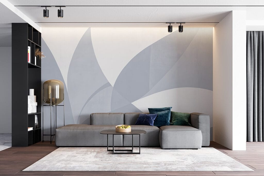 Pontas de folhas azuis — interior 5