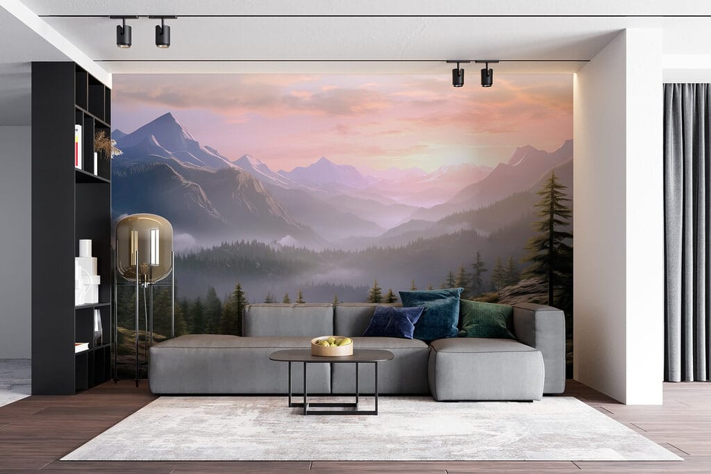 Amanhecer entre pinheiros — interior 5