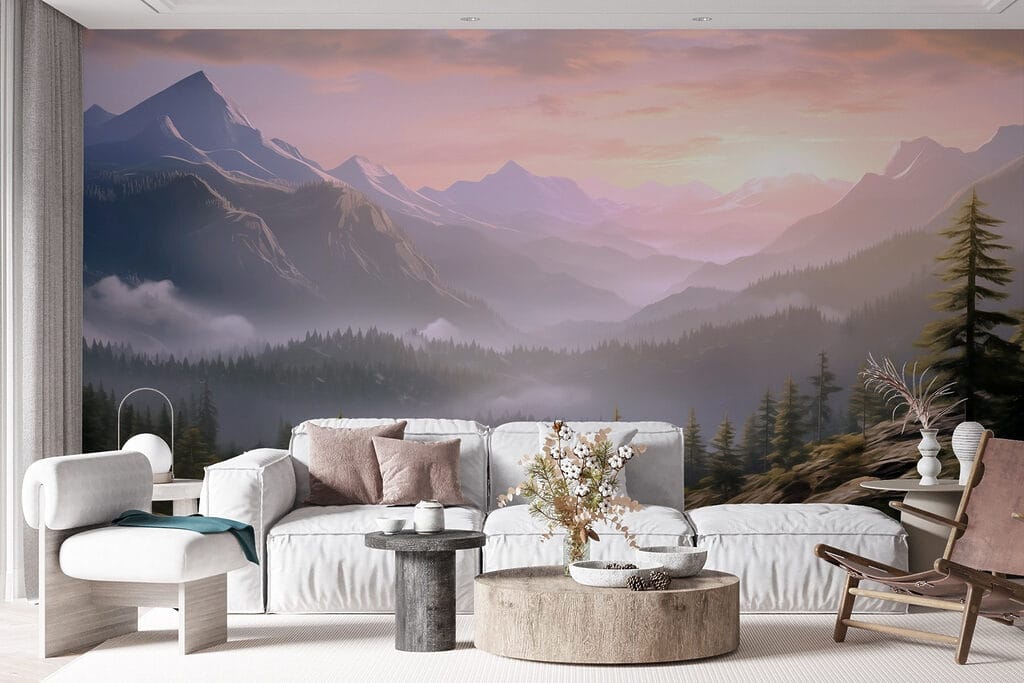 Amanhecer entre pinheiros — interior 6