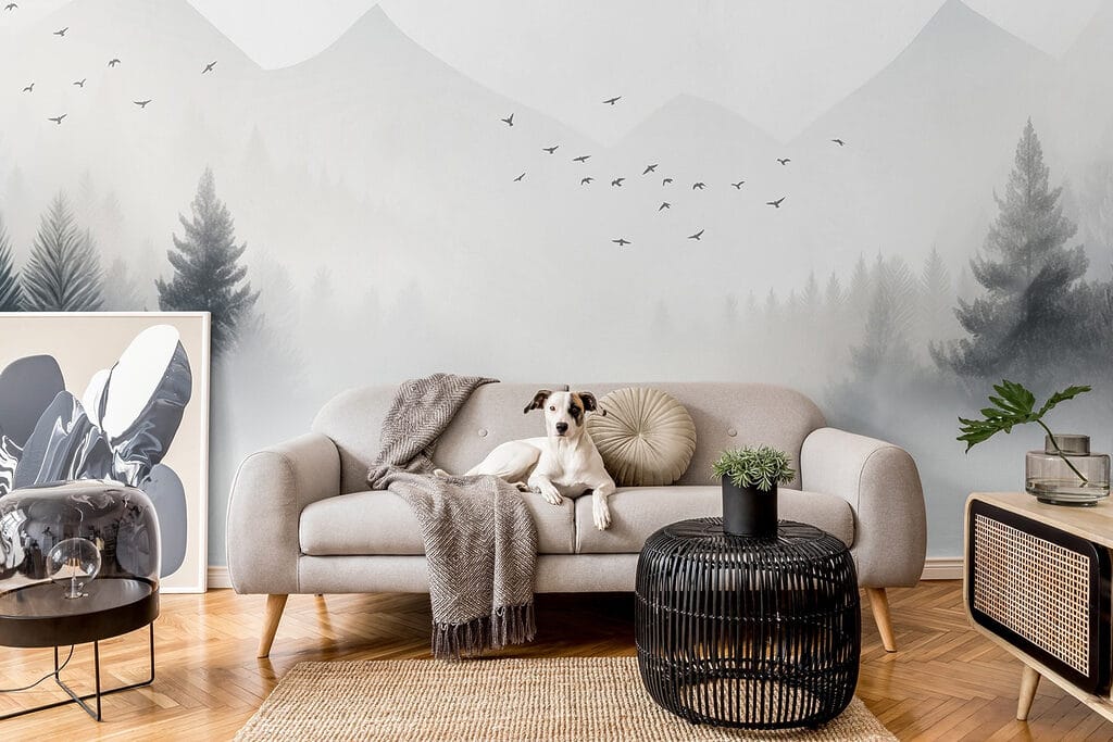Aves sobre montanhas calmas — interior 3