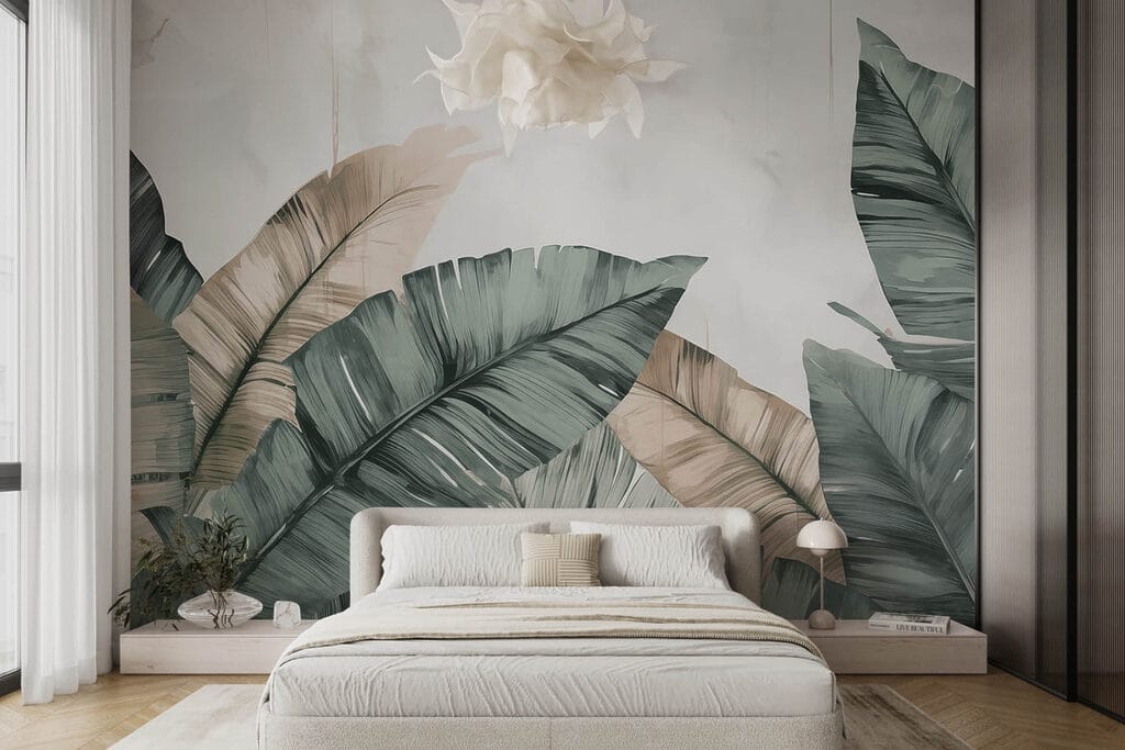 Folhas de bananeira — interior 1
