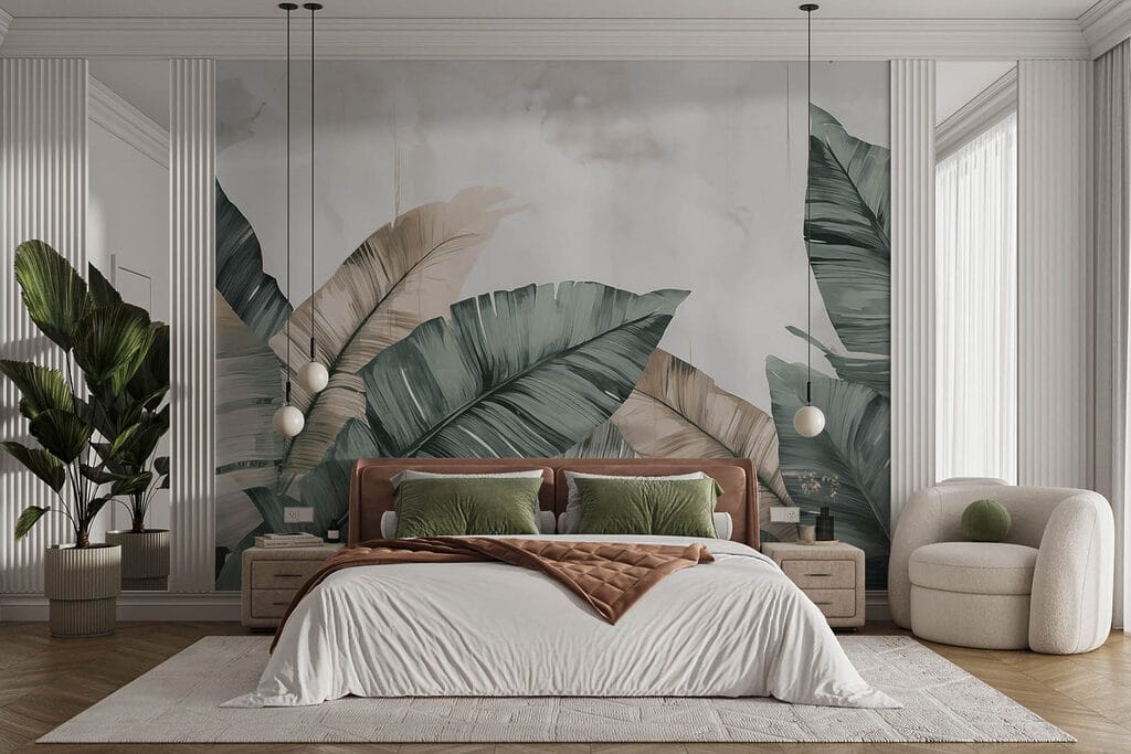 Folhas de bananeira — interior 2