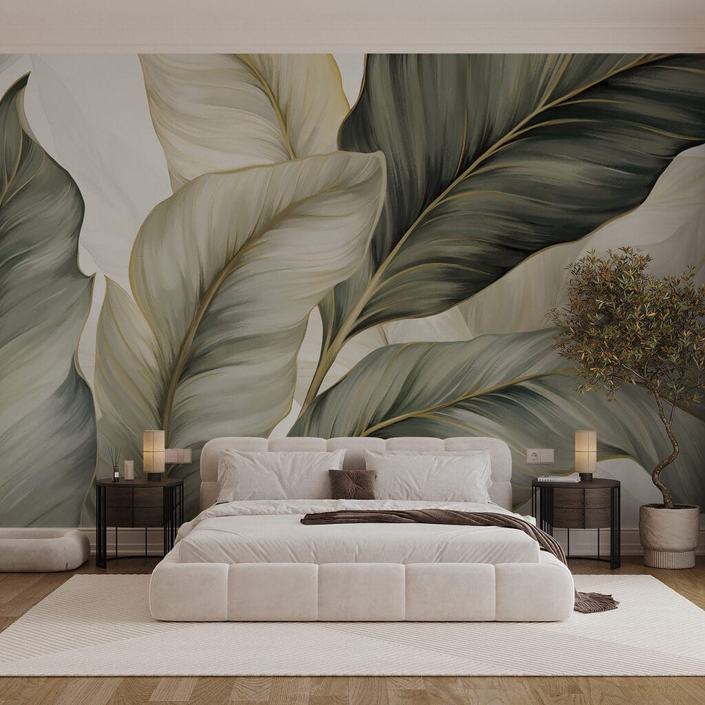 Folhas curvas e sobrepostas — interior 2