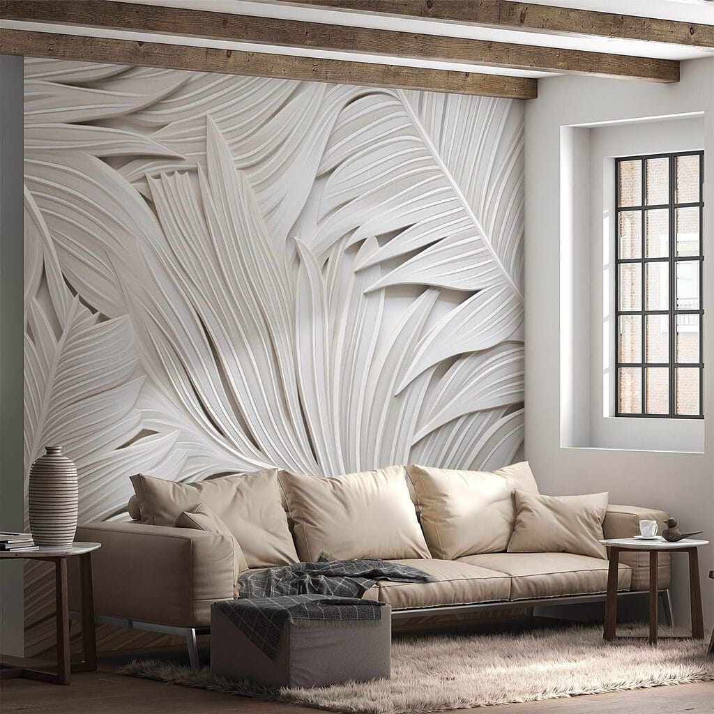 Palmas em relevo — interior 3