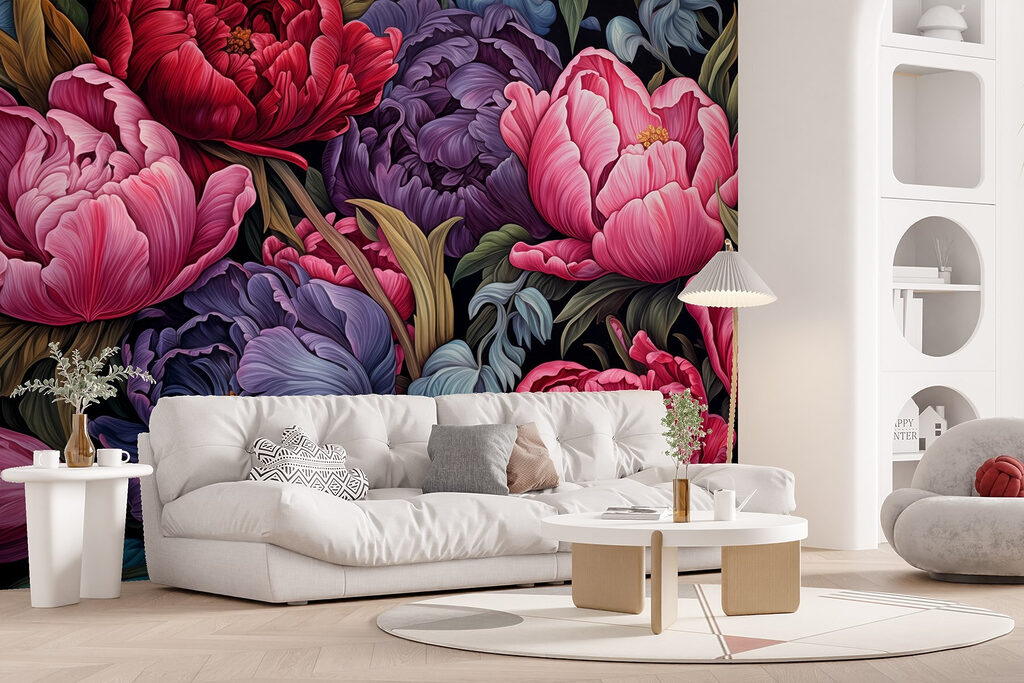 Peónias e tulipas — interior 4