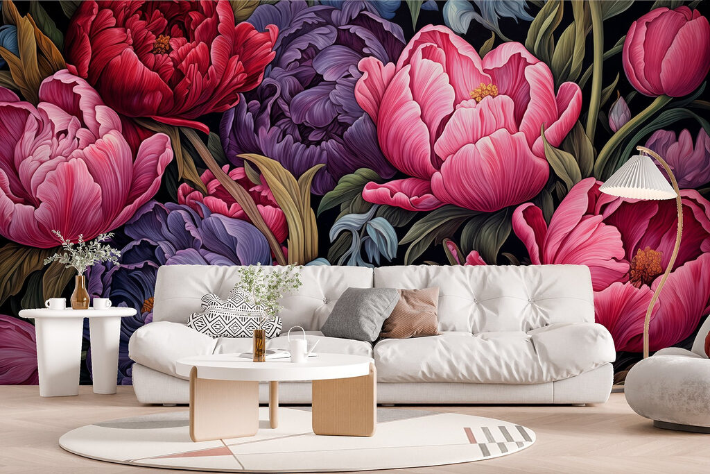 Peónias e tulipas — interior 5
