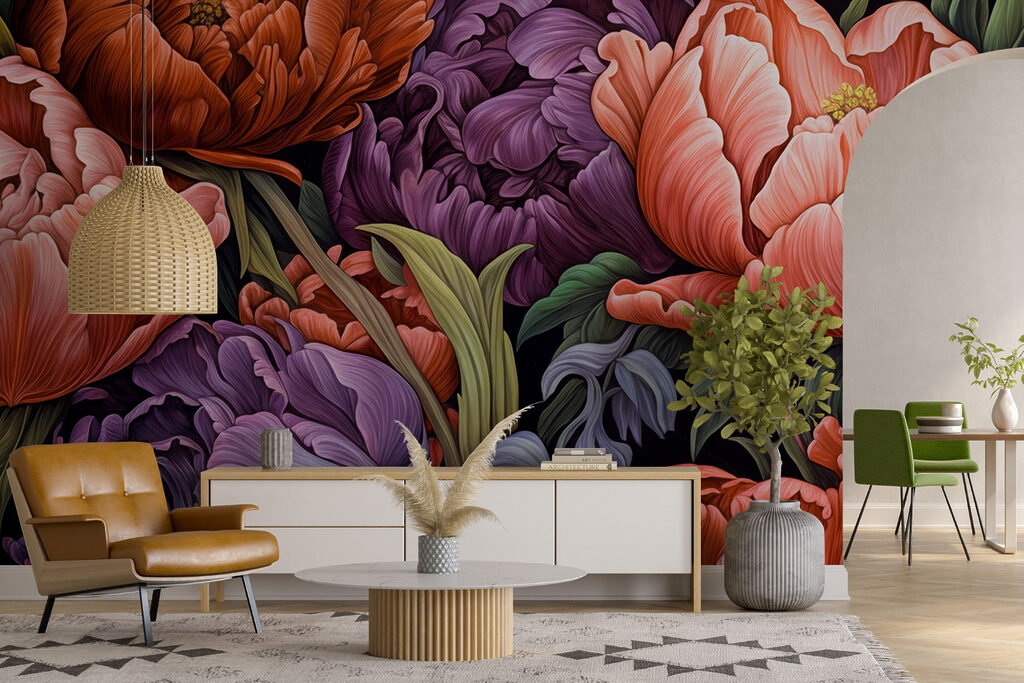 Peónias e tulipas — interior 4