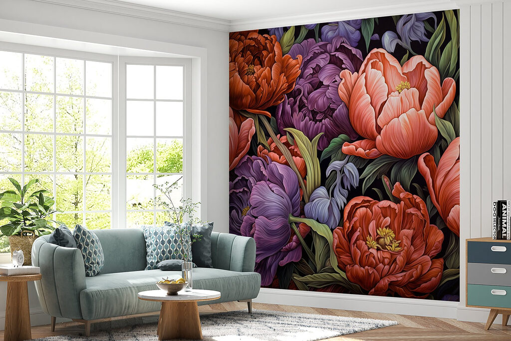 Peónias e tulipas — interior 5