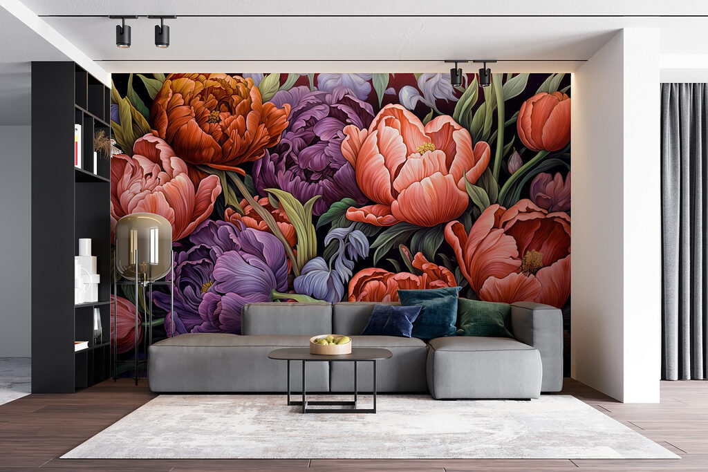 Peónias e tulipas — interior 7