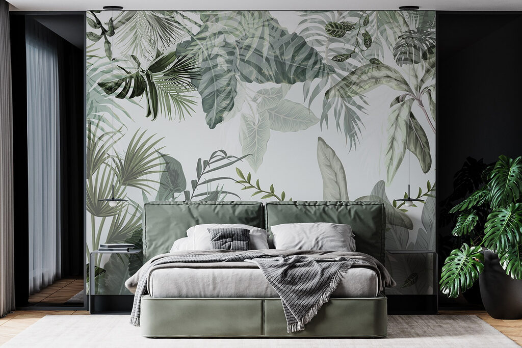 Coroa de folhas verdes — interior 5