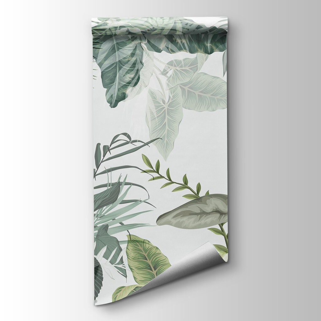 Coroa de folhas verdes — vista do produto