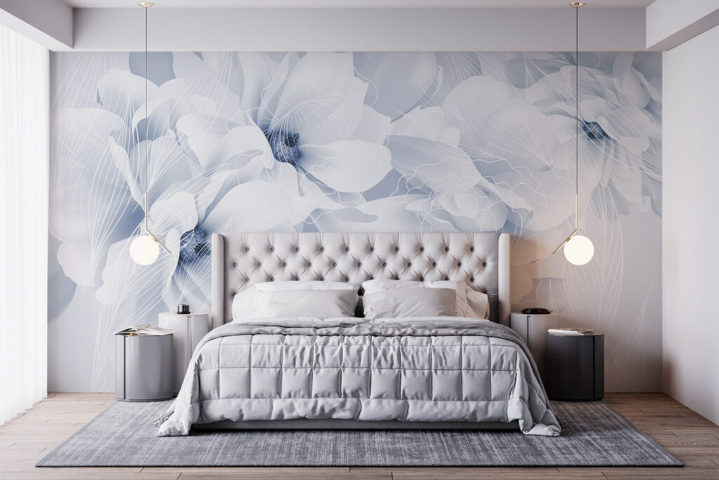 Flores de contorno suave — interior 2