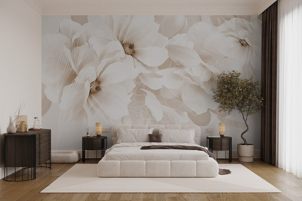 Flores de contorno suave — interior 2