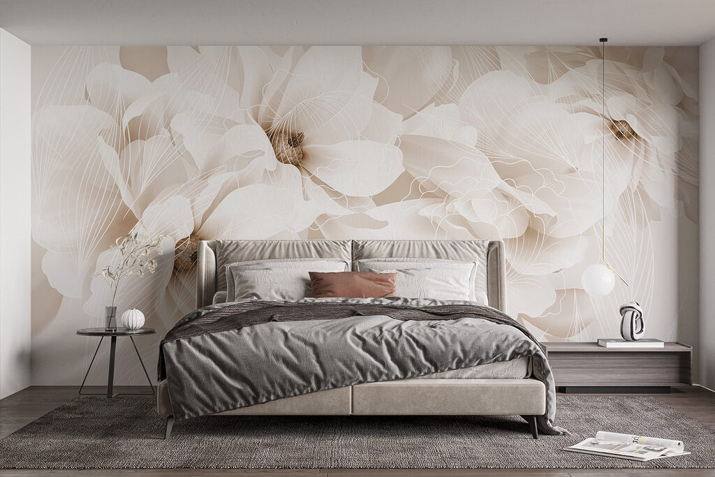 Flores de contorno suave — interior 4