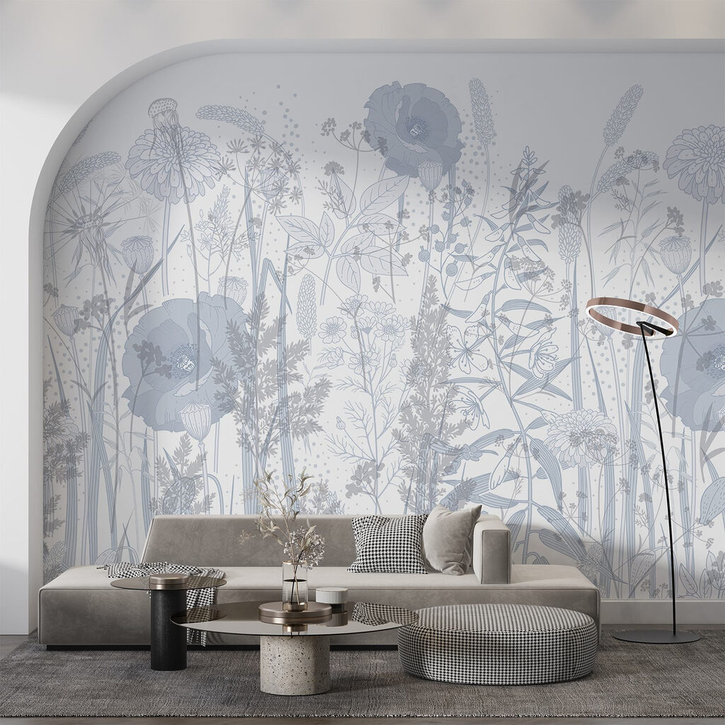 Flores silvestres em linhas — interior 4