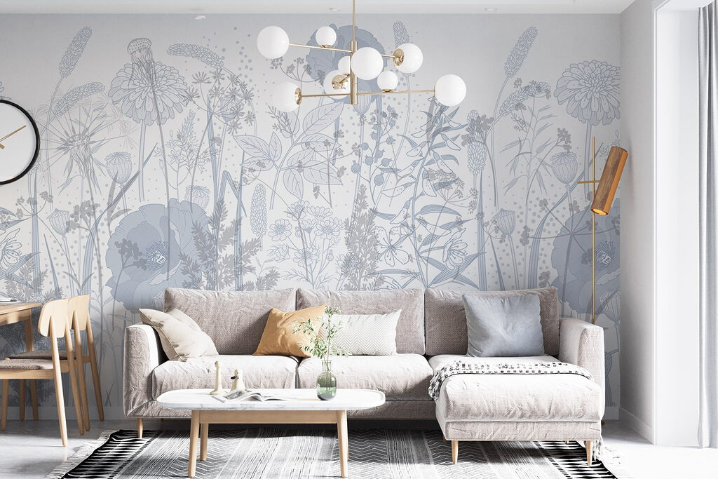 Flores silvestres em linhas — interior 5