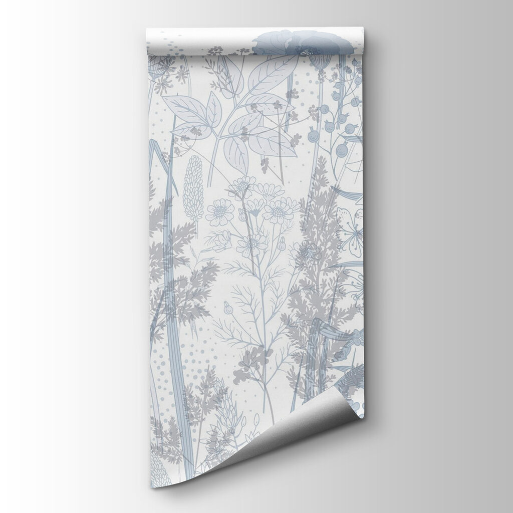 Flores silvestres em linhas — vista do produto