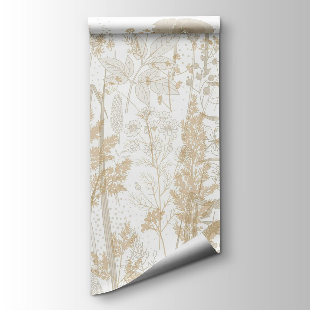 Flores silvestres em linhas — vista do produto