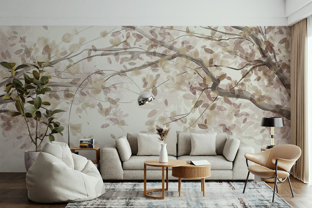 Ramos finos em arco — interior 6