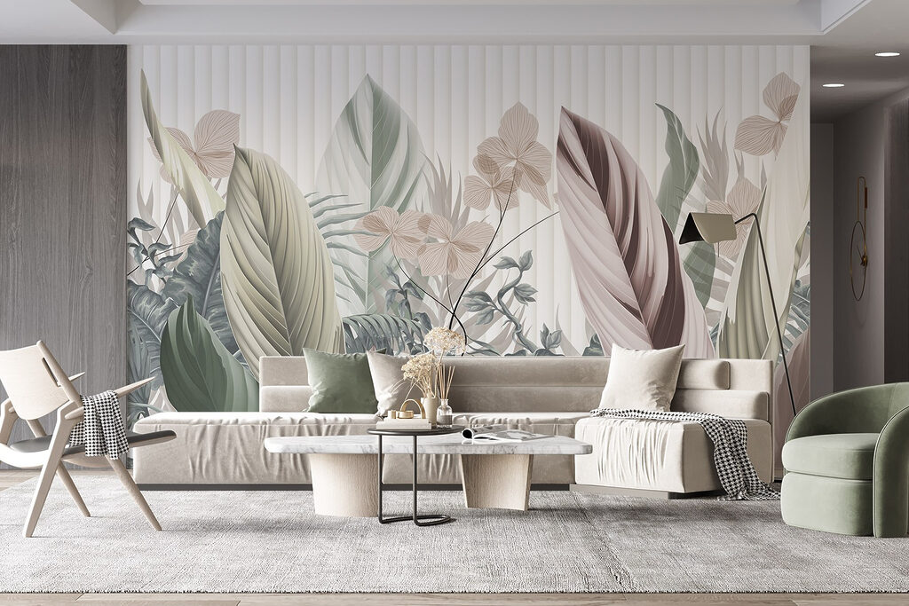 Jardim tropical em riscas — interior 6