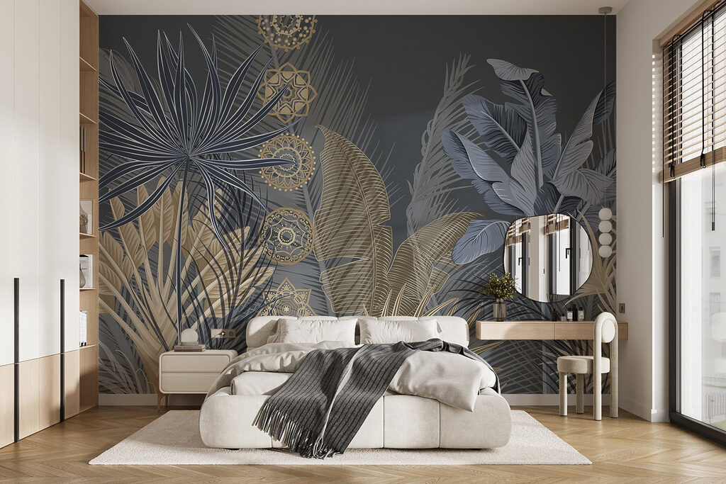 Formas tropicais gráficas — interior 1