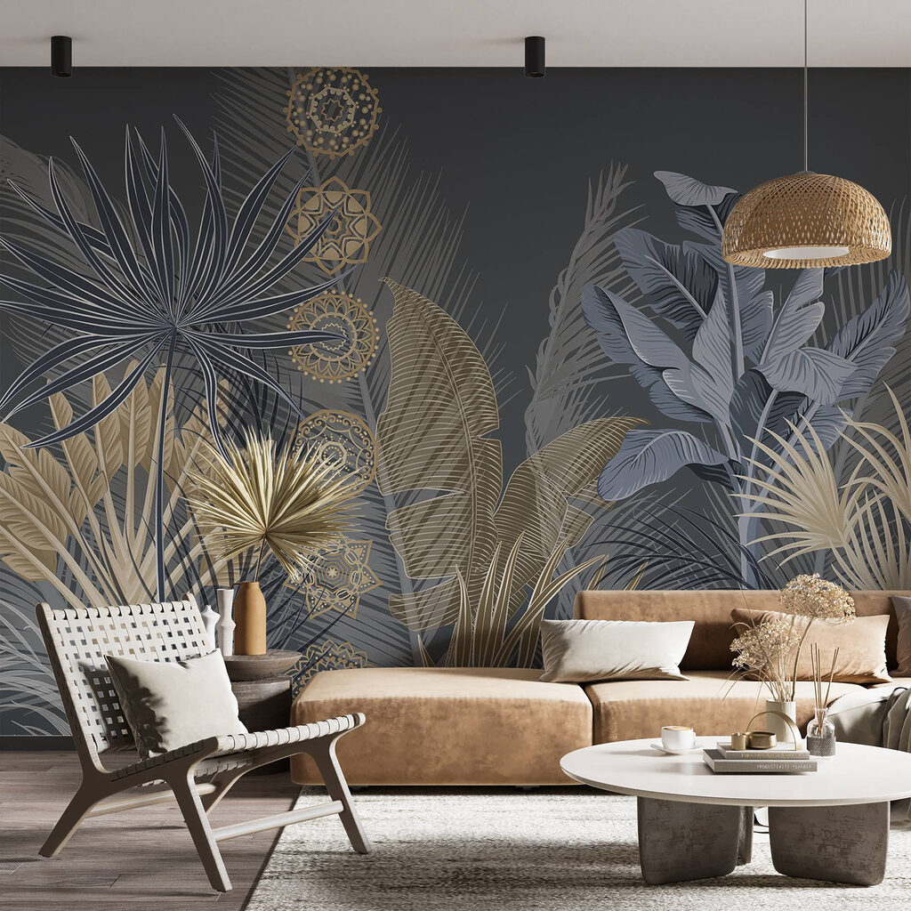 Formas tropicais gráficas — interior 4