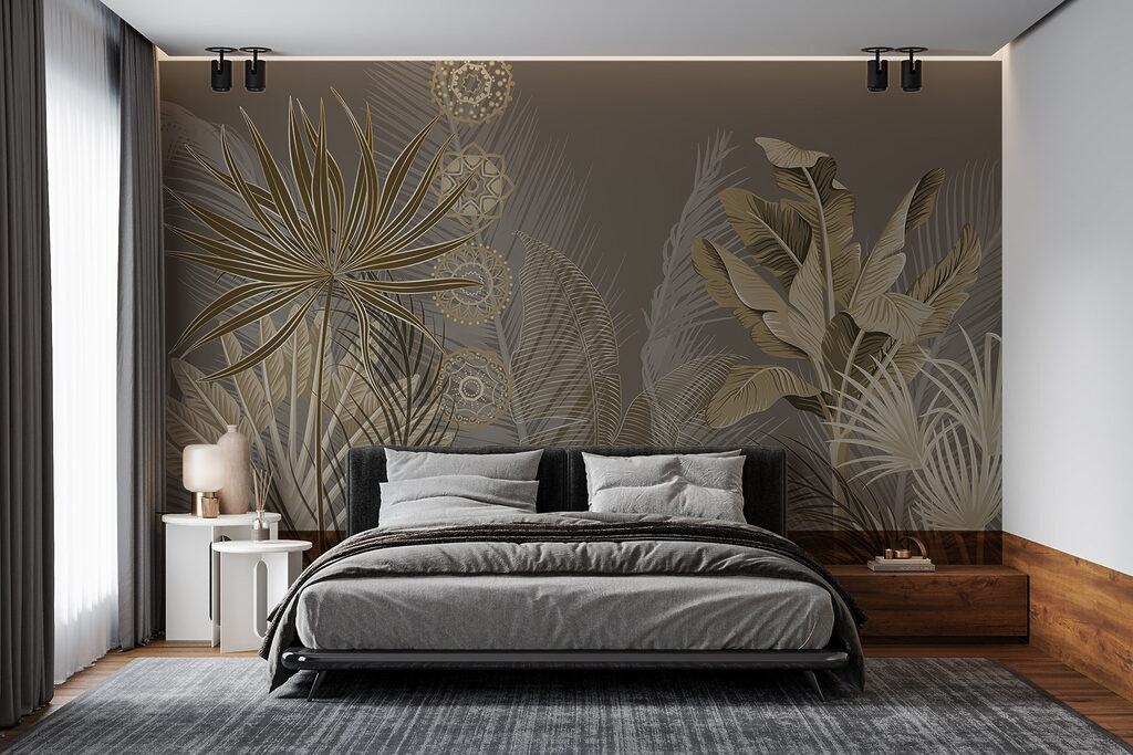 Formas tropicais gráficas — interior 1