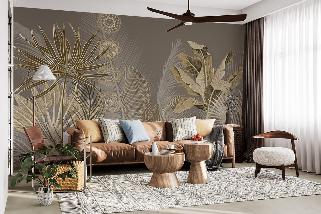 Formas tropicais gráficas — interior 2