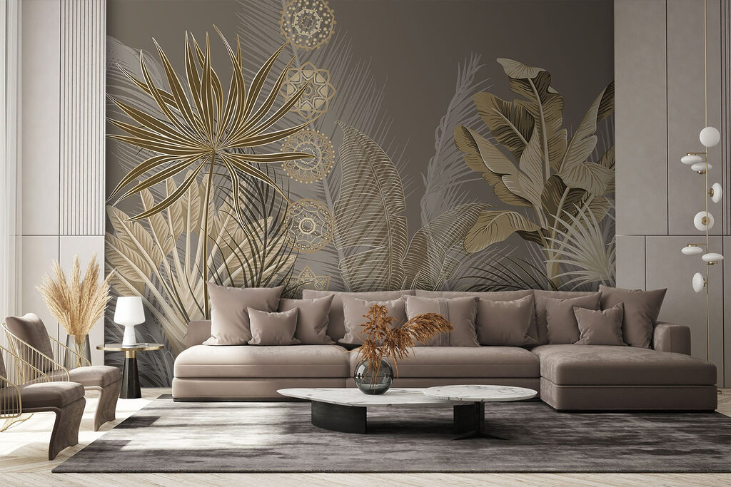 Formas tropicais gráficas — interior 3