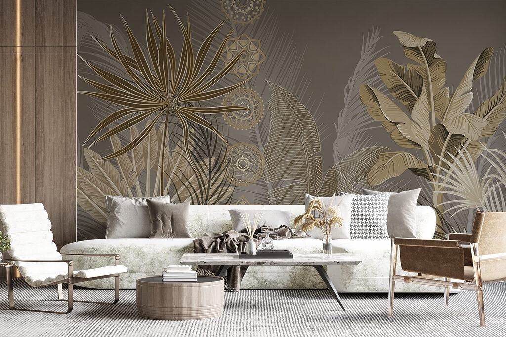 Formas tropicais gráficas — interior 5