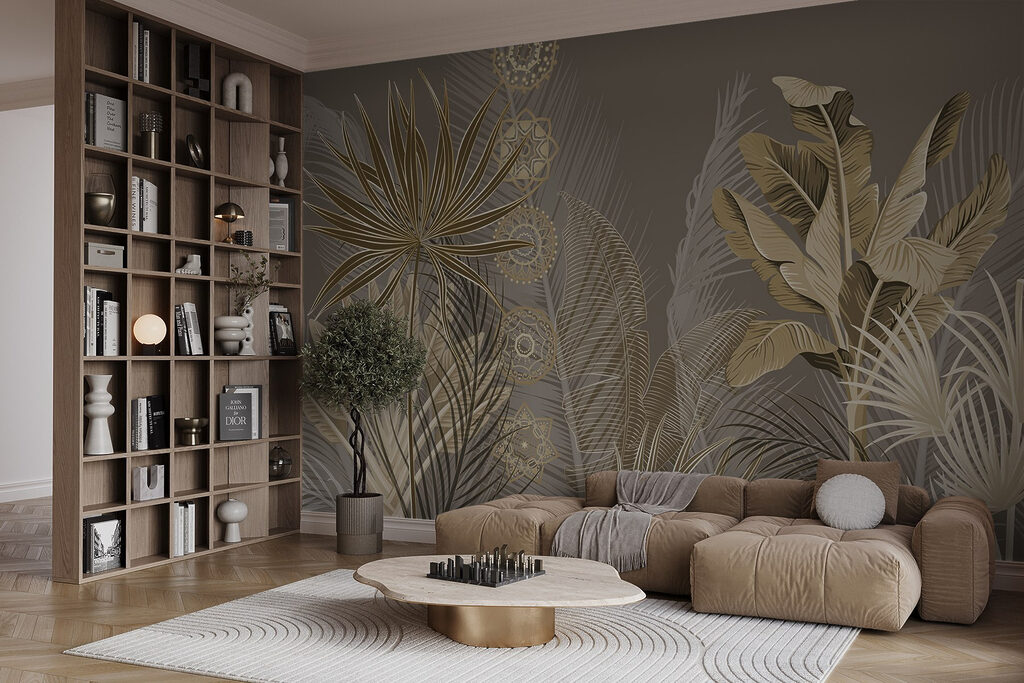 Formas tropicais gráficas — interior 6