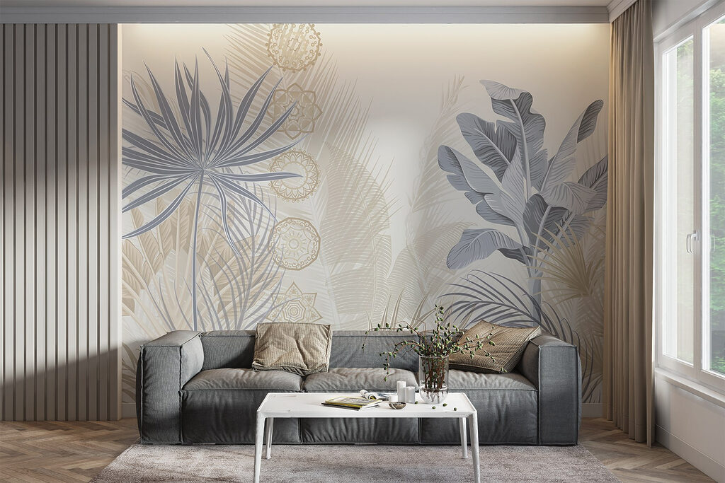Formas tropicais gráficas — interior 4