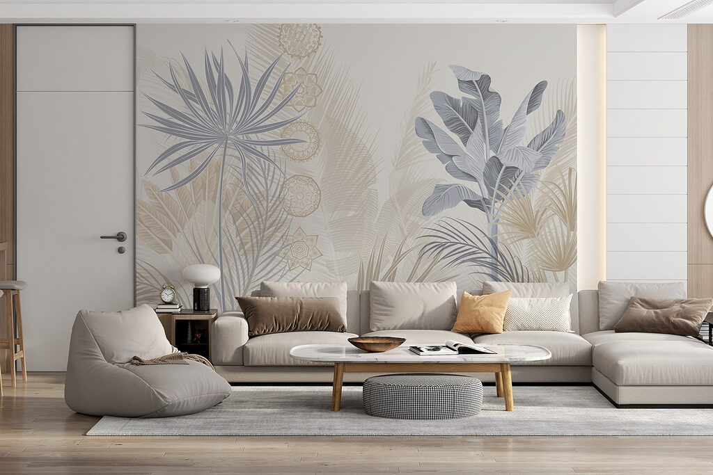 Formas tropicais gráficas — interior 5