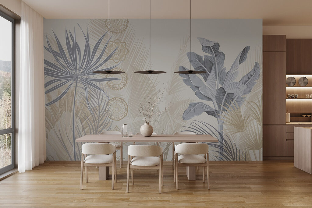 Formas tropicais gráficas — interior 6