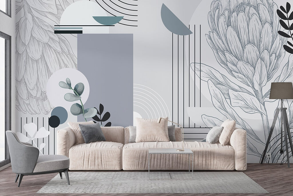 Flor com arcos geométricos — interior 3