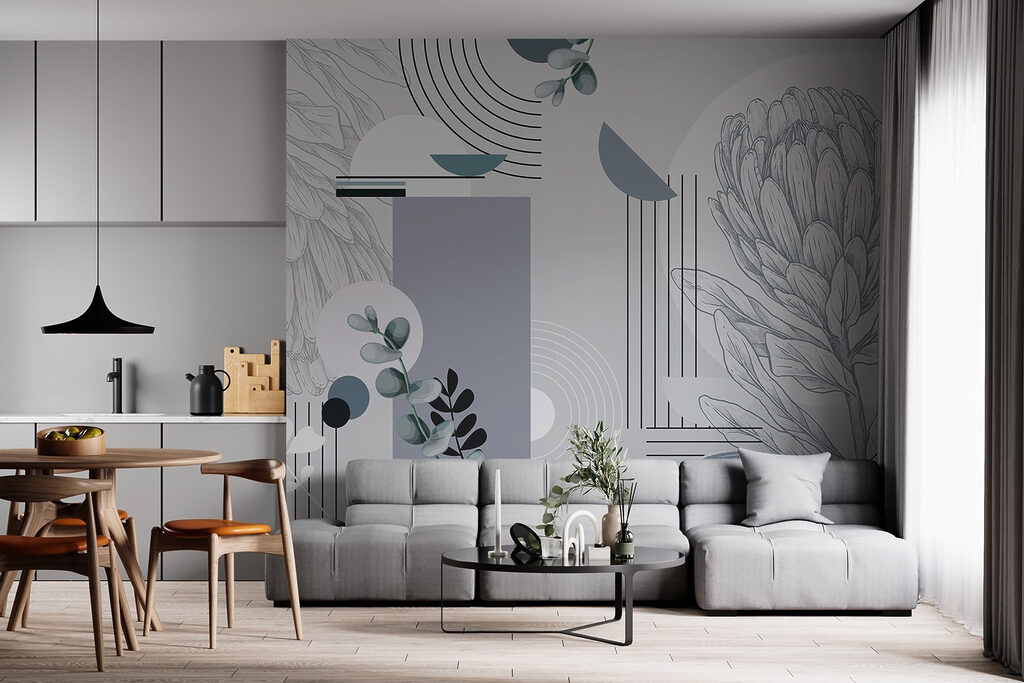 Flor com arcos geométricos — interior 4