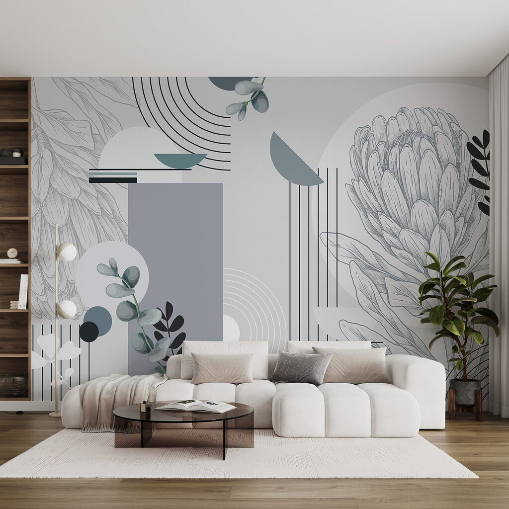 Flor com arcos geométricos — interior 5