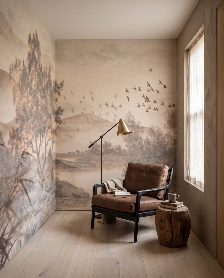Margem de rio silenciosa — interior 6