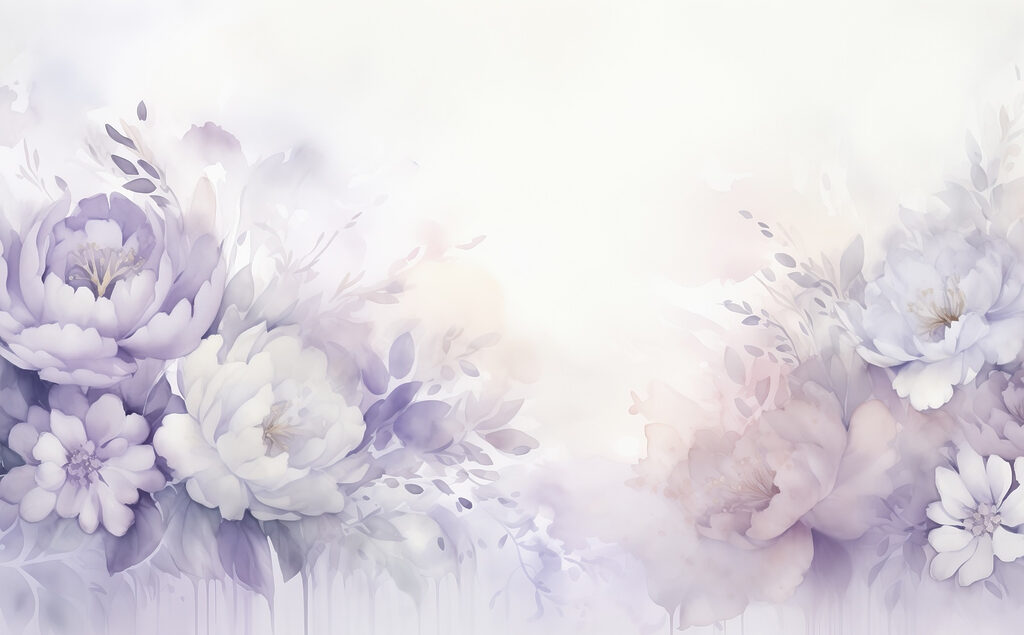 Luz rodeada de flores — design completo