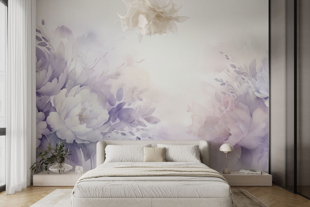 Luz rodeada de flores — interior 1