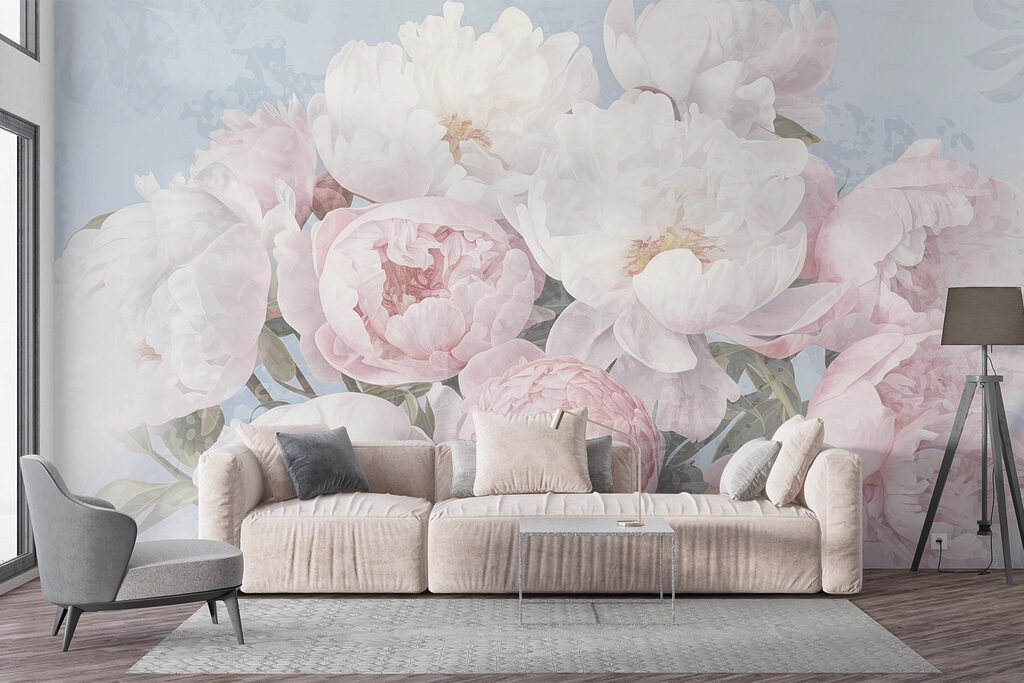 Ramo de peónias rosa — interior 6